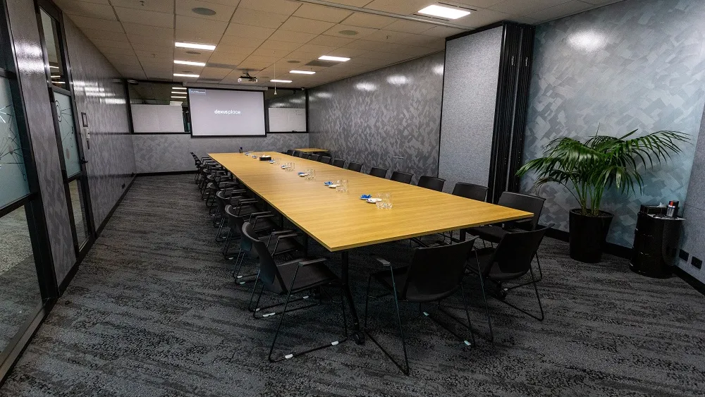 Modern office conference room